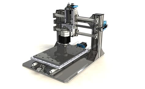 cnc machine cad|cnc machine solidworks model.